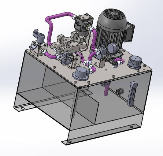Hydraulikstationen: Fertigung nach Vorgabe und Kundenbedürfnissen
