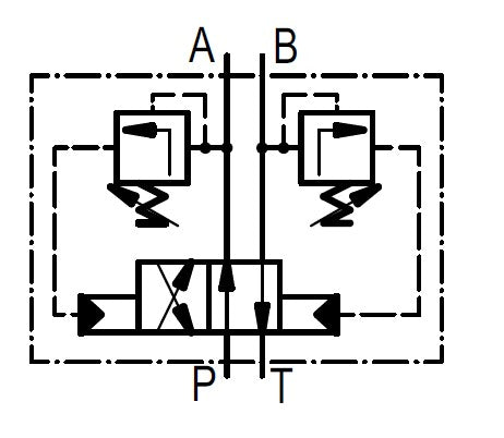 4/2 Wegeventil  automatisch 4/2RHA-06/20