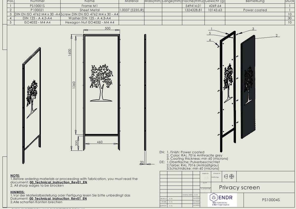 Privacy screen_PS10004S