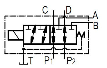 6/2 Wegeventil RS06TC-38/24-2