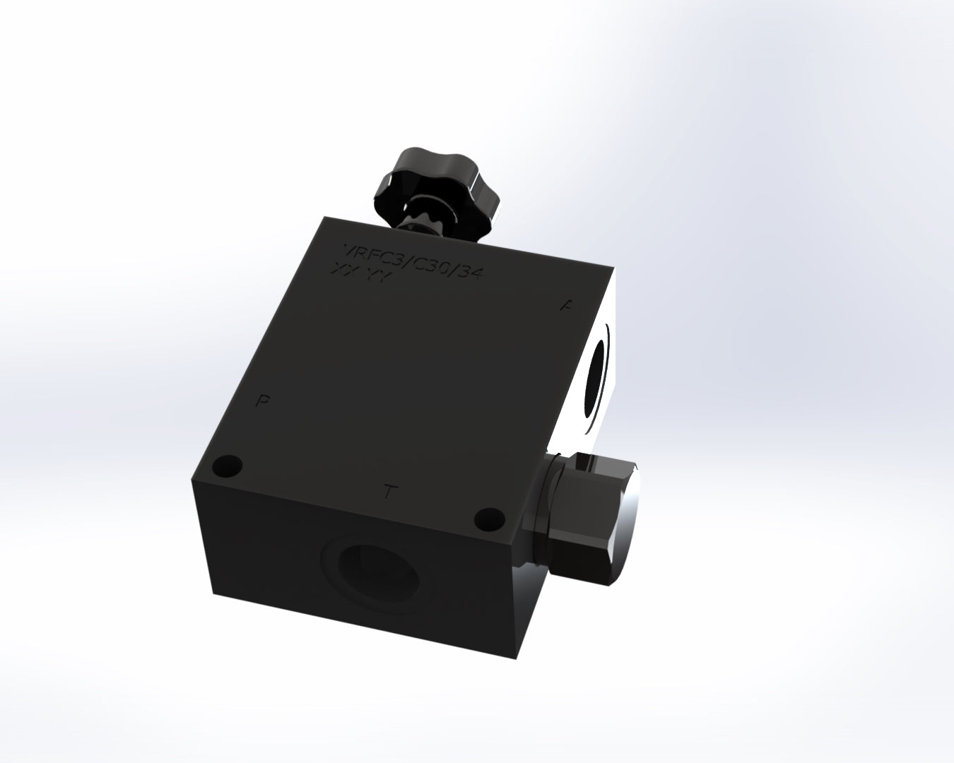 3-Wege Stromregelventil VRFC3/V/34